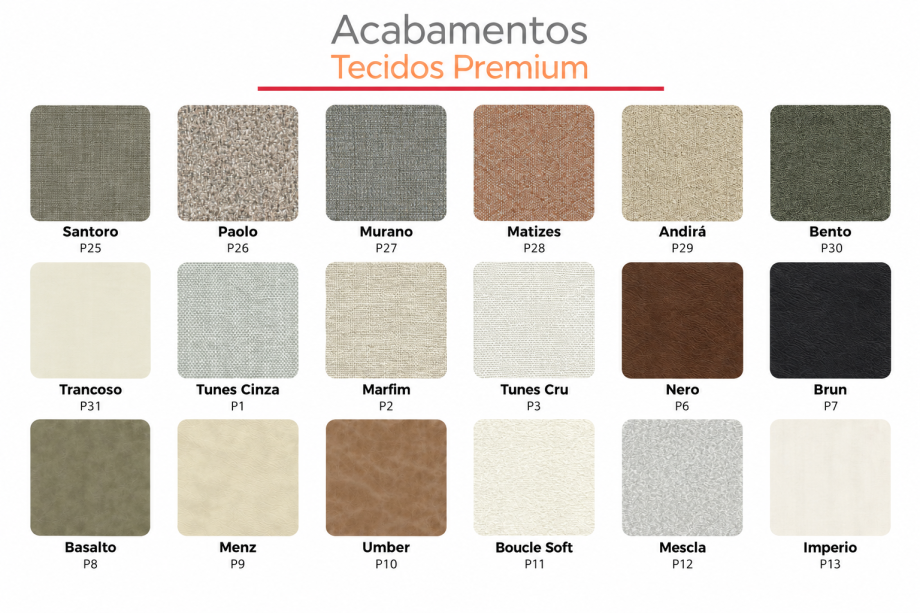 Tecidos Premium