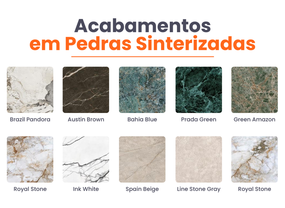 Pedras Sinterizadas
