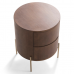 Mesa De Cabeceira Luna (2 Gavetas)