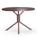 Mesa Azalea Redonda Tampo Aluminio