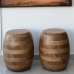 Conjunto de 2 Bancos Domo - Pronta Entrega